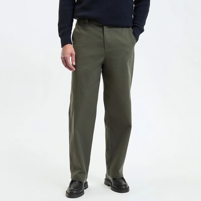 Pantalon chino loose fit LA REDOUTE COLLECTIONS