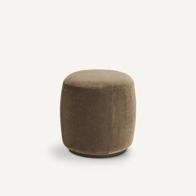 Fussstütze aus Samt, Rosebury, Design Emmanuel Gallina AM.PM X EMMANUEL GALLINA