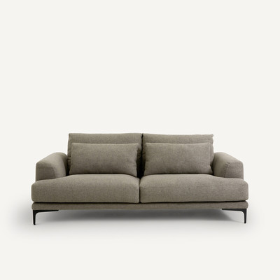3-Sitzer-Sofa Marsile, Strukturgewebe Viskose/Leinen AM.PM