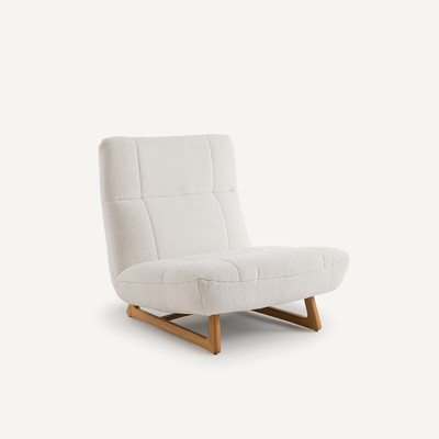 Fauteuil tricot in sherpa, Lafar AM.PM
