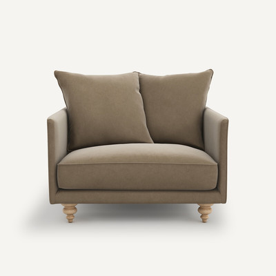 Fauteuil velours, Lazare AM.PM