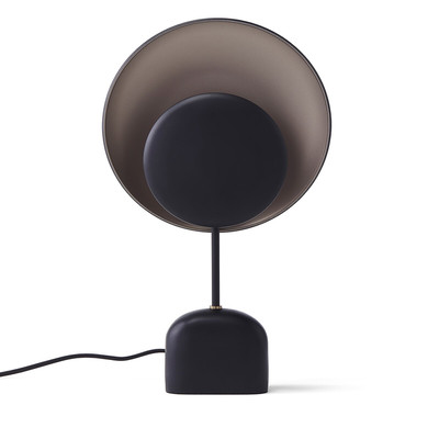Tischlampe Naton, Metall in Schwarz/Mokka AM.PM