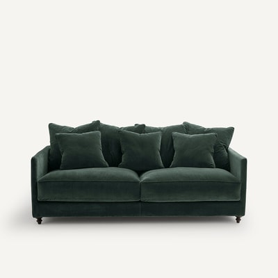 3P-Sofa, umwandelbar, Velours, Lazare AM.PM