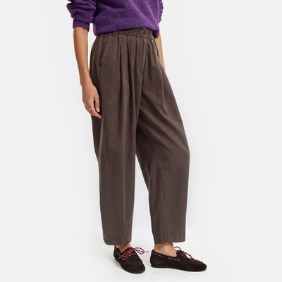 Weite Hose mit Bundfalten und Dehnbund LA REDOUTE COLLECTIONS