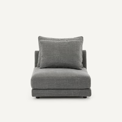 Chauffeuse modulable en coton et lin, TIBERIO AM.PM