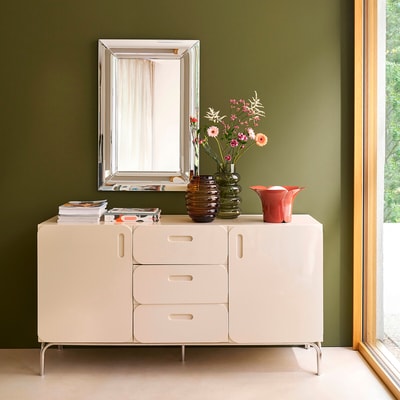 Chroma 60 x 90 cm spejl med forkromet effekt LA REDOUTE INTERIORS