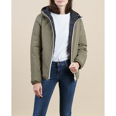 Omkeerbare donsjas met kap, unisex, Charonne FLOTTE