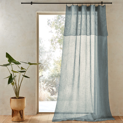 Voilage en voile de lin, Noctuelle AM.PM