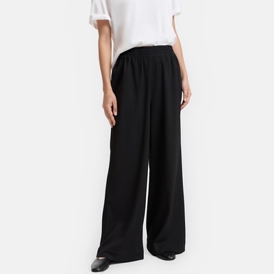 Weit geschnittene, fliessende Hose mit Dehnbund LA REDOUTE COLLECTIONS