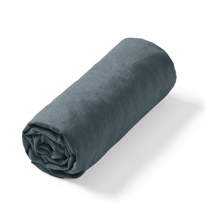 Lençol-capa em linho lavado Elina, para colchões altos AM.PM