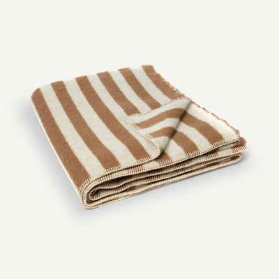 Gestreepte omkeerbare plaid in alpaca en katoen, Stills AM.PM