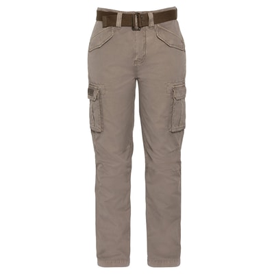 Pantalon cargo beige multipoches SCHOTT