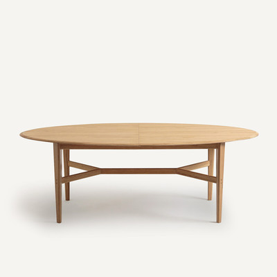 Tafel met verlengstukken, massief eikenhout, Tadame AM.PM