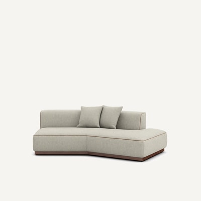 Rechte halve bank in tweed, JACOPO AM.PM