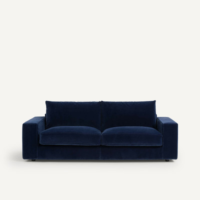 Sofá-cama, em veludo, Skander AM.PM