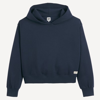 Effen hoodie van molton LA REDOUTE COLLECTIONS