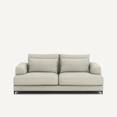 Sofá-cama de 3 lugares, em tweed, Marsile AM.PM