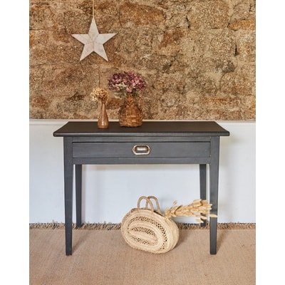 Table d'appoint en bois Francine N°810 - Bon état DEBONGOUT