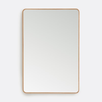 Miroir rectangulaire plaqué chêne 80x120 cm Iodus LA REDOUTE INTERIEURS