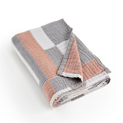 Plaid gaze de coton lavé, Louisa AM.PM