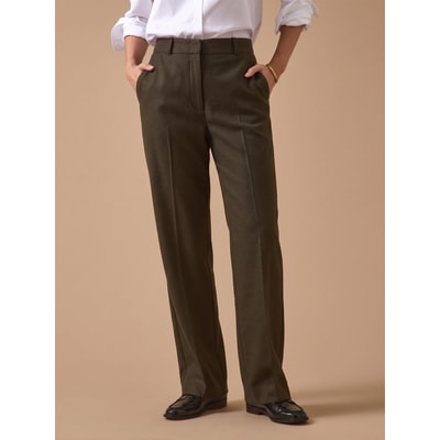 Pantalon droit flanelle  Alma CYRILLUS