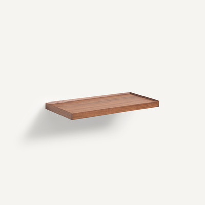 Mensola da parete noce L60 cm, Tidder AM.PM