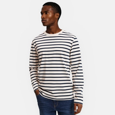 Langarm-Shirt mit rundem Ausschnitt LA REDOUTE COLLECTIONS