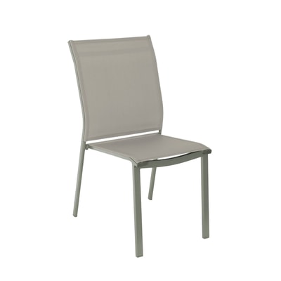 Chaise de jardin empilable aluminium (lot de 4) BUFFALO SWEEEK