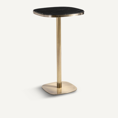 Mesa alta em mármore preto, Lixfeld AM.PM