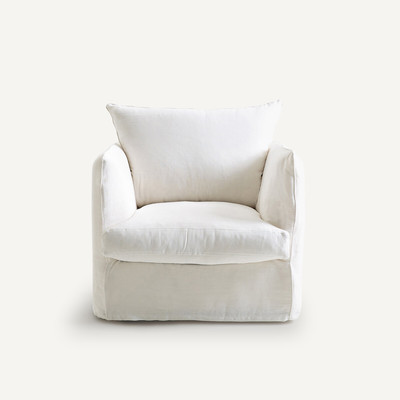 Fauteuil van gekreukt linnen, Neo Chiquito AM.PM