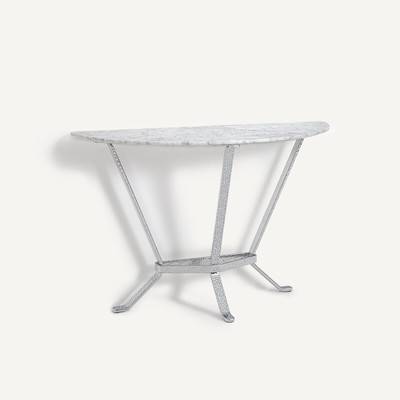 Consolle in marmo di Carrara e ferro, Zen OTTO STUDIO FOR AM.PM