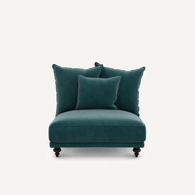 Chauffeuse velours, Lazare AM.PM