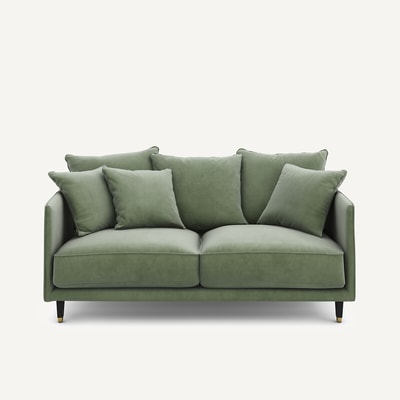 Sofa 3P Compact Velours, Lazare AM.PM