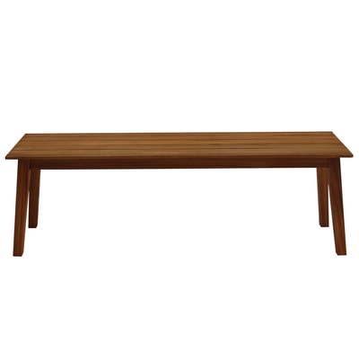 Banc de jardin bois massif L145 cm CANOPEE MILIBOO