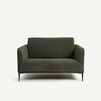 2-zits zetel polyester, Oscar, ontwerp Emmanuel Gallina AM.PM X EMMANUEL GALLINA