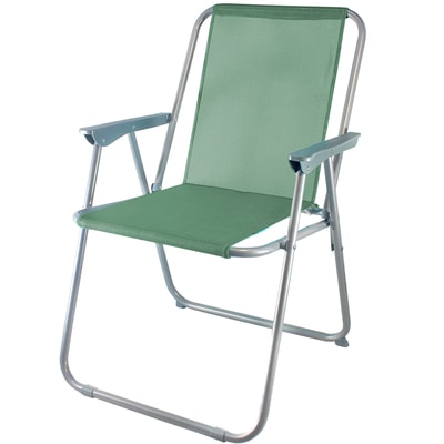 Chaise de plage pliable kaki 52x43x74cm SUNNYDAYS