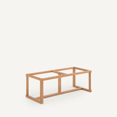 Piètement pour buffets hauts, en chêne et plaqué, IÉNA AM.PM X EMMANUEL GALLINA