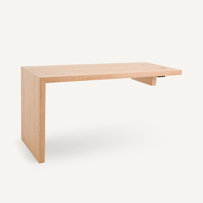 Plateau bureau chêne et plaqué chêne, L150, Mikube AM.PM