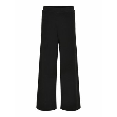 Geribde broek met wijde pijpen KIDS ONLY