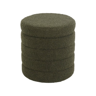 Tabouret coffre bouclette SNOW SWEEEK