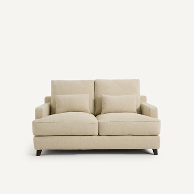 Kompaktes Sofa, Bouclé, ALWINE AM.PM