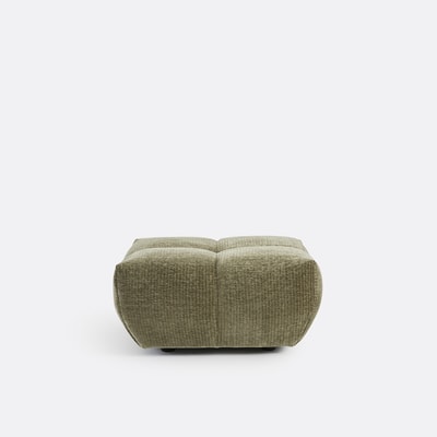 Pouf, velours côtelé vintage, L83 cm, Nuria LA REDOUTE INTERIEURS
