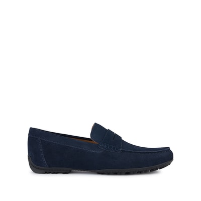 Mocassins respiráveis, em pele, Kosmopolis + Grip GEOX