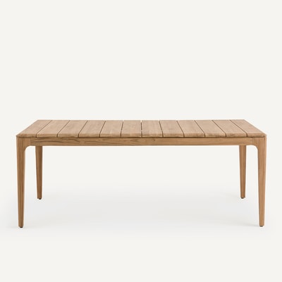 Table de jardin, en teck massif, 6 à 8 personnes, CORDANO AM.PM