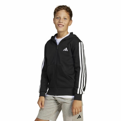 Sweater met rits van geruwd molton ADIDAS SPORTSWEAR