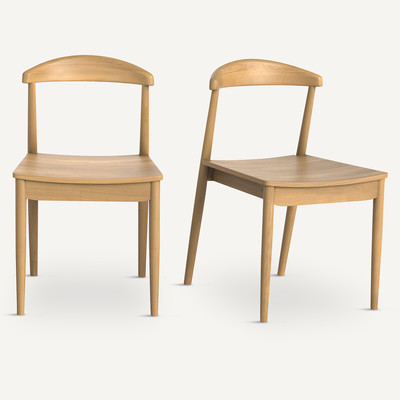 Lot de 2 chaises, Galb AM.PM