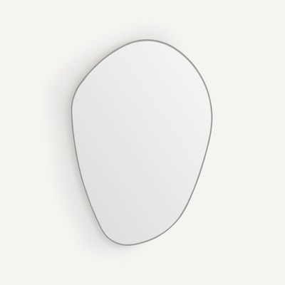 Miroir nickel satiné H90 cm, Lido AM.PM