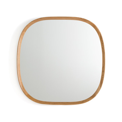 Miroir organique chêne massif, H80cm, Orion AM.PM
