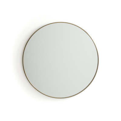 Miroir métal acier laiton vieilli Ø80 cm, Caligone AM.PM