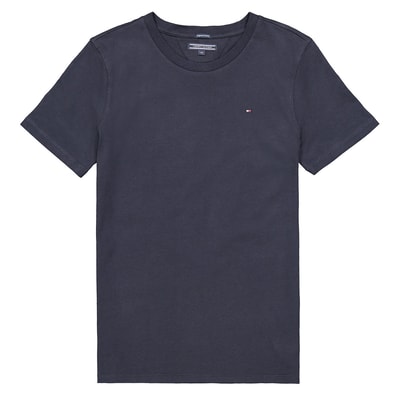 T-shirt met ronde hals in bio katoen TOMMY HILFIGER